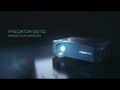 Predator GD711 | 4K UHD LED Gaming Projector