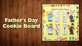 Patchwork Cutters - Father's Day Cookie Board