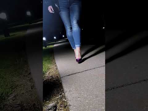 Do you think people were staring? #highheels #heels