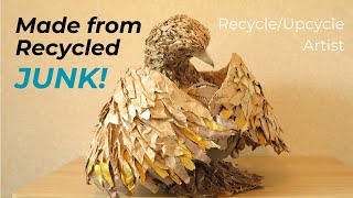 Eagle Sculpture - made from Junk!