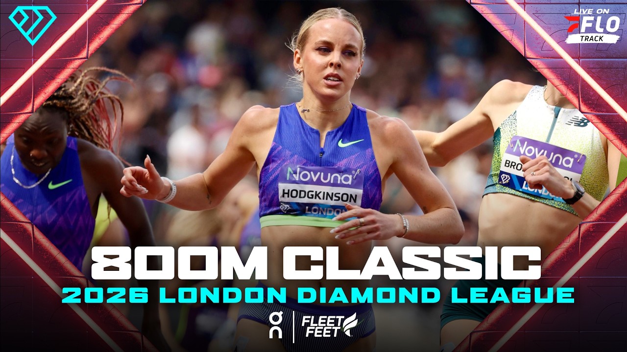 Keely Hodgkinson and Femke Bol Go HEAD-TO-HEAD at London Diamond League