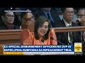 Ex-special disbursement officers ng OVP at DepEd, ipina-subpoena sa impeachment trial