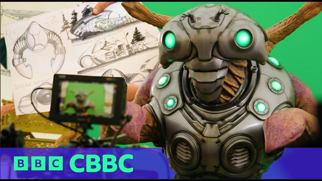 Behind the Scenes of Girl Troop vs Aliens | CBBC