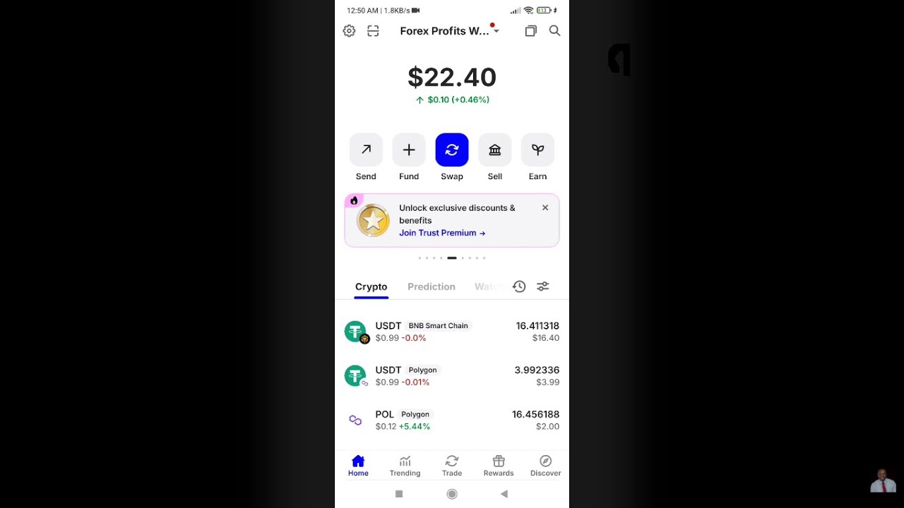 Trust Wallet to FXPRO Deposit: How to Transfer Crypto USDT from Trust  Wallet to FXPRO Account