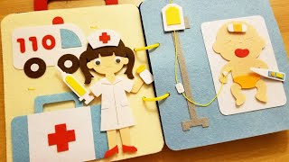 Quiet Book For Kids - Ideal Careerbusy Book For Toddleractivity Bookfelt Book