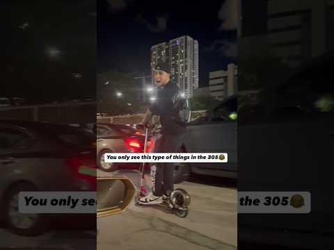 You only see this in MIAMI ￼