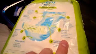 Adult Diaper From The Philippines - First Look Plastic Backed A Unique Diaper