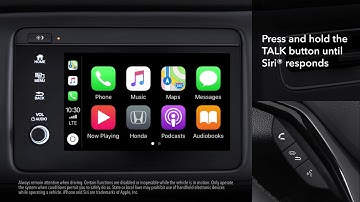 Honda HR-V: How to Connect and Use Apple CarPlay™