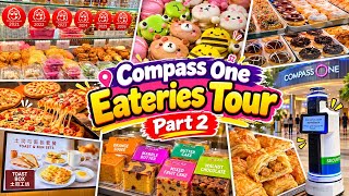 Compass One Mall Eateries Tour Part 2 | More Food & Snack Finds in Singapore 🇸🇬