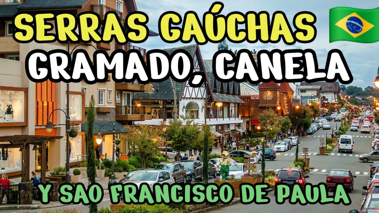 TREMENDA AVENTURA por la SIERRA BRASILERA, GRAMADO, CANELA Y Sao Francisco de Paula🇧🇷😍🫶 (RESUBIDO)