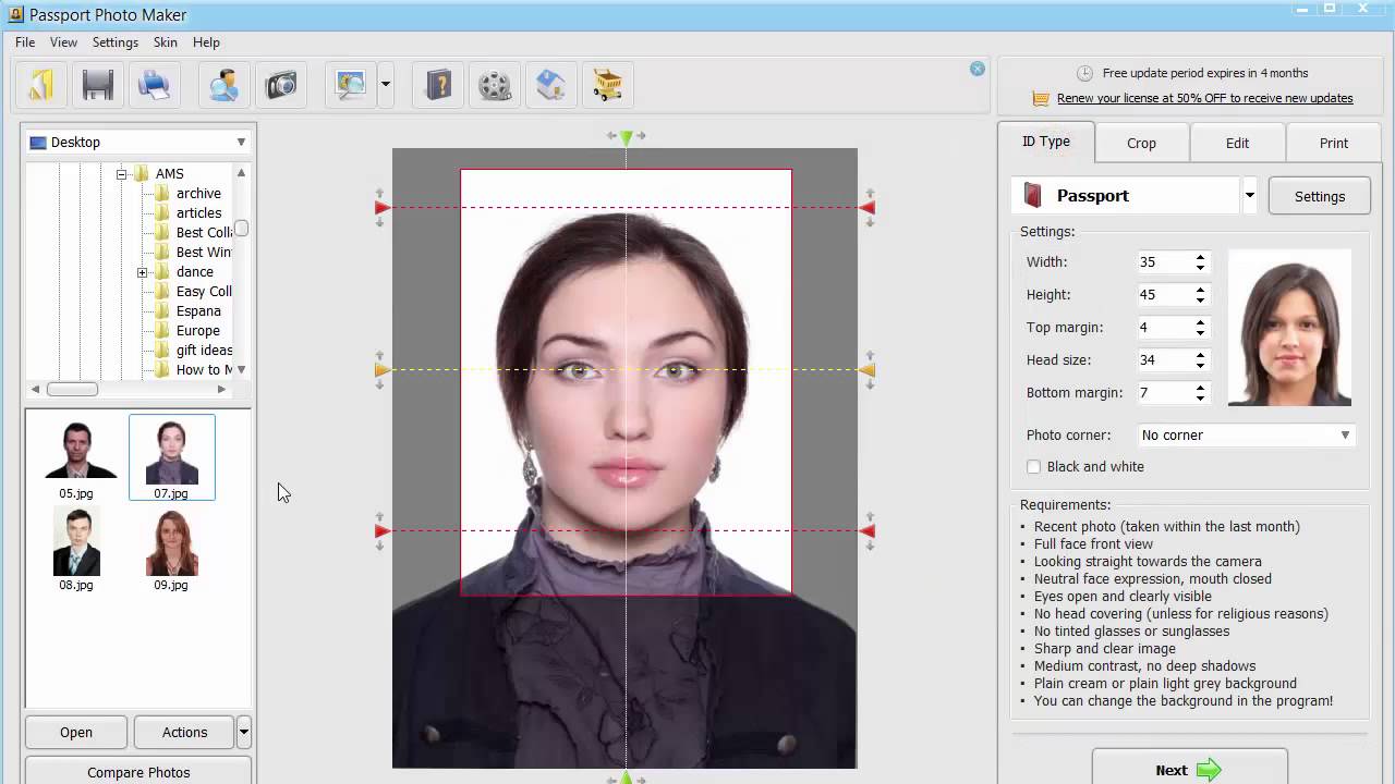 Passport Photos, Print Passport Photo