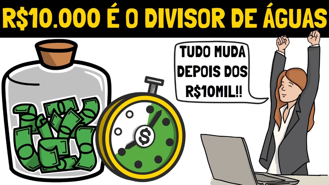 Por que Após Alcançar 10 MIL REAIS INVESTIDOS as Coisas Ficam Mais Fáceis?