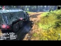 SpinTires(ЯМЗ-236) Урал 4320.