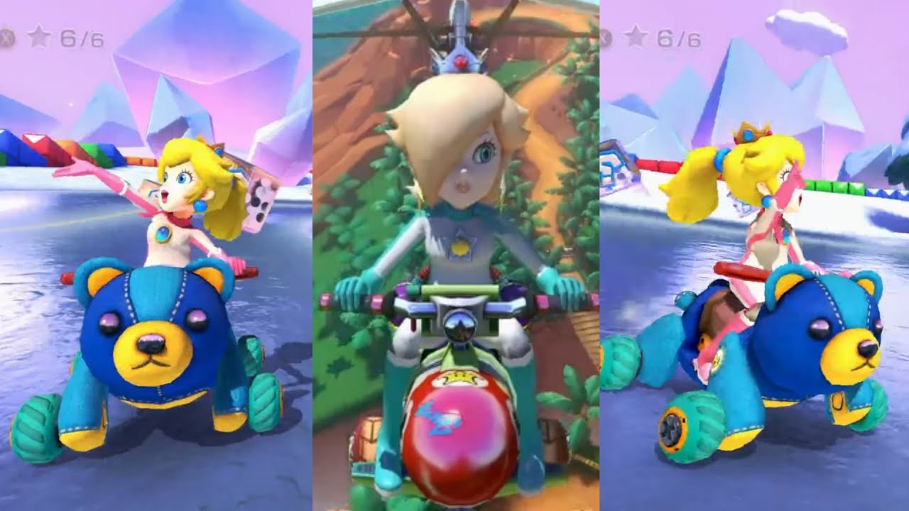 Rosalina & Peach - For Fun Online Races - Mario Kart 8 Deluxe