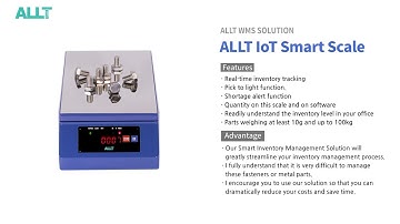 [ALLT] ALLR IoT Smart Scale 제품 소개 영상 (ENG)