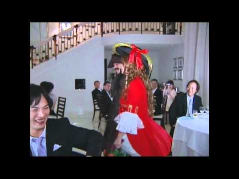 結婚式surpriseお色直し 木村カエラButterfly?? Pirates of the Caribbean 海賊