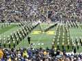 Michigan Marching Band - Band Take The Field