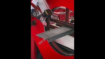 High speed C channel CNC plasma cutting