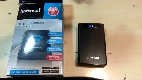 review - Intenso Memory 2 Move Hard Disk con Wi-Fi 500GB USB 3.0