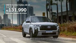 Hyundai CRETA 2027 com versões a partir de R$ 131.990 com seu usado na troca