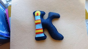 How To Make A Decorative Felt Letter - DIY Crafts Tutorial - Guidecentral