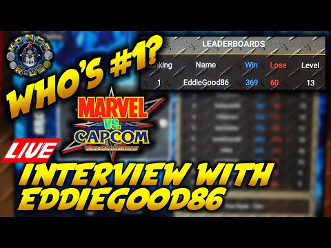 Interview with Top #1 Marvel Vs Capcom Arcade1Up Player - EddieGood86 from Kongs-R-Us