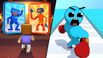 Monster Run Battle Squad | Level Up Runner / All Level Gameplay: Android,iOS