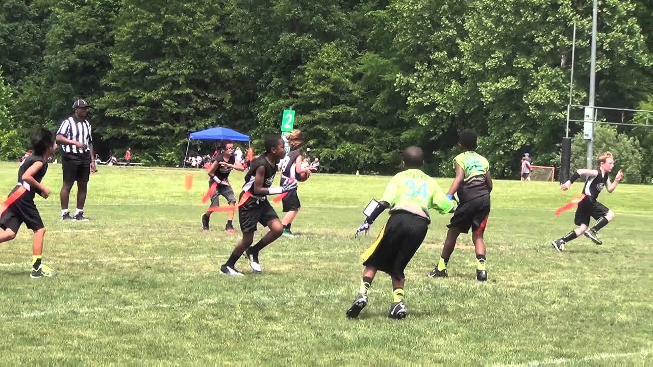 Flag Football Season Highlights u10 American DSYS Thunder Spring 2014