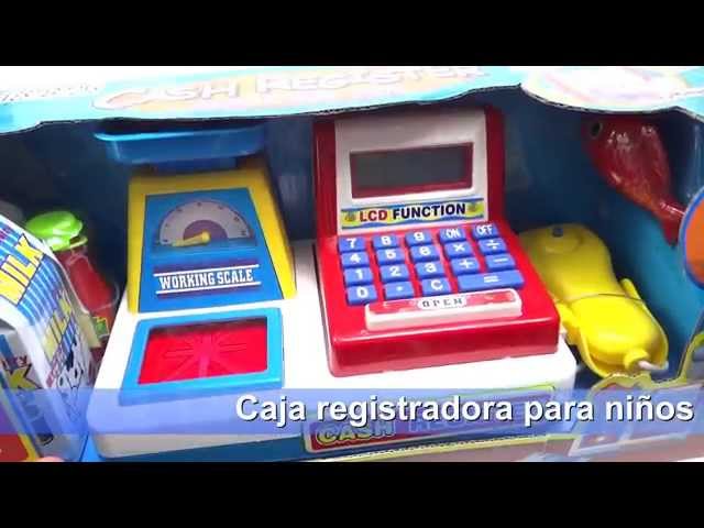 Caja Registradora De Juguete Con Calculadora Para Niños