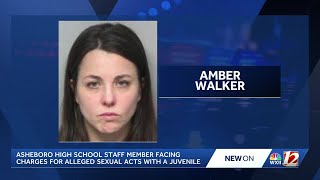 Asheboro High School faculty member charged after sexual activity with a juvenile student at school