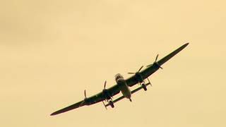 00103 BBMF Lancaster display (3) Coningsby 24.4.18