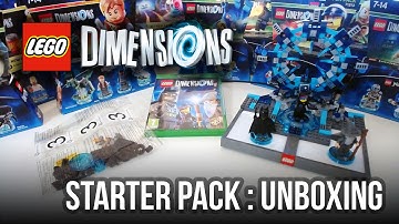 LEGO DIMENSIONS STARTER PACK UNBOXING! (LEGO Nummer. 71172)