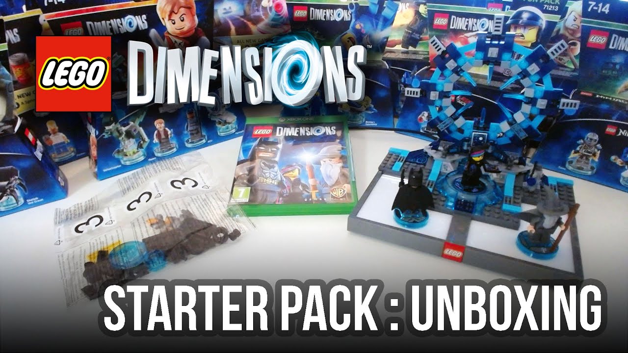 Lego Dimensions Starter Pack Unboxing Lego Nummer Youtube