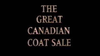 1988 Commercial - The Olde Hide House - Great Canadian Coat Sale