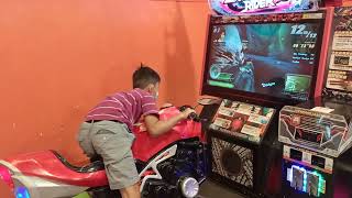 Playing motorcycle at the Toms World at SM Mall of Davao screenshot 3