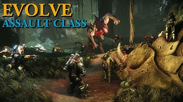 Evolve Alpha Gameplay - Markov Assault Class