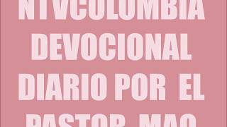 devocional  diario por e pastor MAO   05  julio 2018