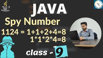 SPY NUMBER || Class 9th & 10th || ICSE || ISC || Java in Hindi || Networkers Era || Knapur