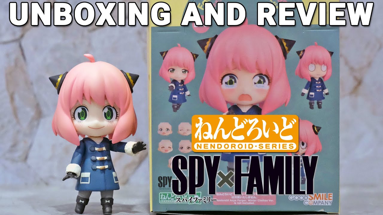 (EN) Unboxing & Review Nendoroid Anya Forger Winter Clothes Ver. & Face Swap Anya Forger