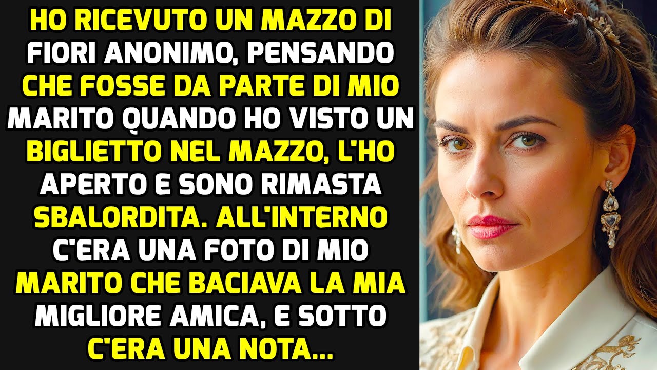 Ho Ricevuto Un Mazzo Di Fiori Anonimo, Pensando Che Fosse Da Parte Di Mio Marito Ma.. STORIE DI VITA