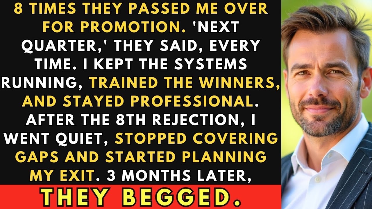 They Passed Me Over For Promotion 8 Times. My Revenge Made Them Panic | Corporate Revenge