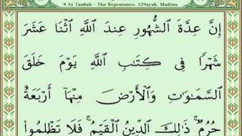سورة التوبة 25-45