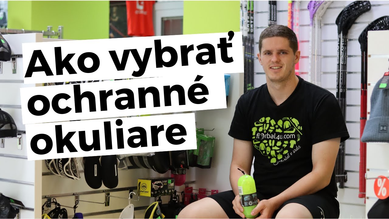 Ako správne vybrať ochranné okuliare na florbal?