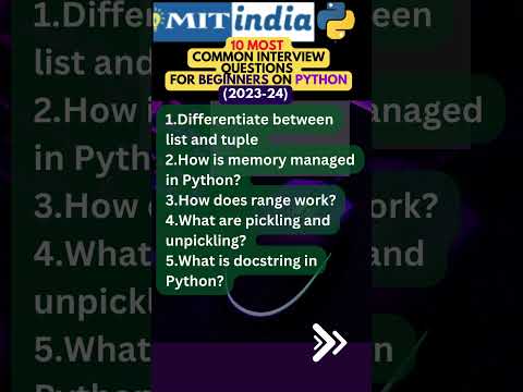 10 Most common interview question Python - 1
