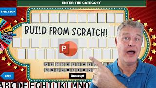 Build Your Own Wheel of Fortune Game in PowerPoint | Step by Step Tutorial