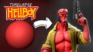 How I Made Hellboy From a Sphere (STL for 3D Print)