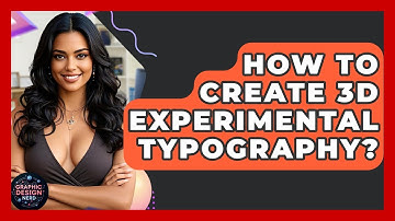 How To Create 3D Experimental Typography? - Graphic Design Nerd