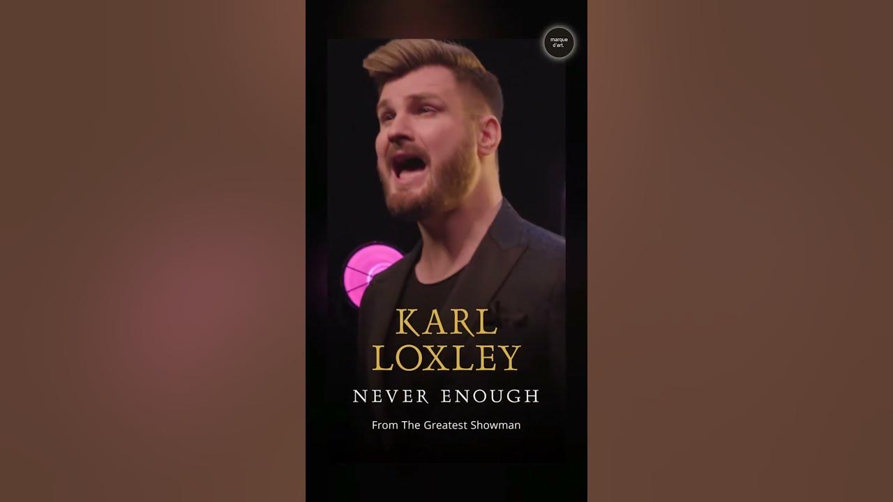 Karl Loxley   Never Enough #marquedart #music #singer