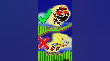 Sonic 2, but SUPER EGGMAN! 🔥 Sonic hacks Shorts #sonicshorts