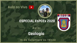 Aula ao Vivo: Especial EsPCEx 2020: Geologia screenshot 1